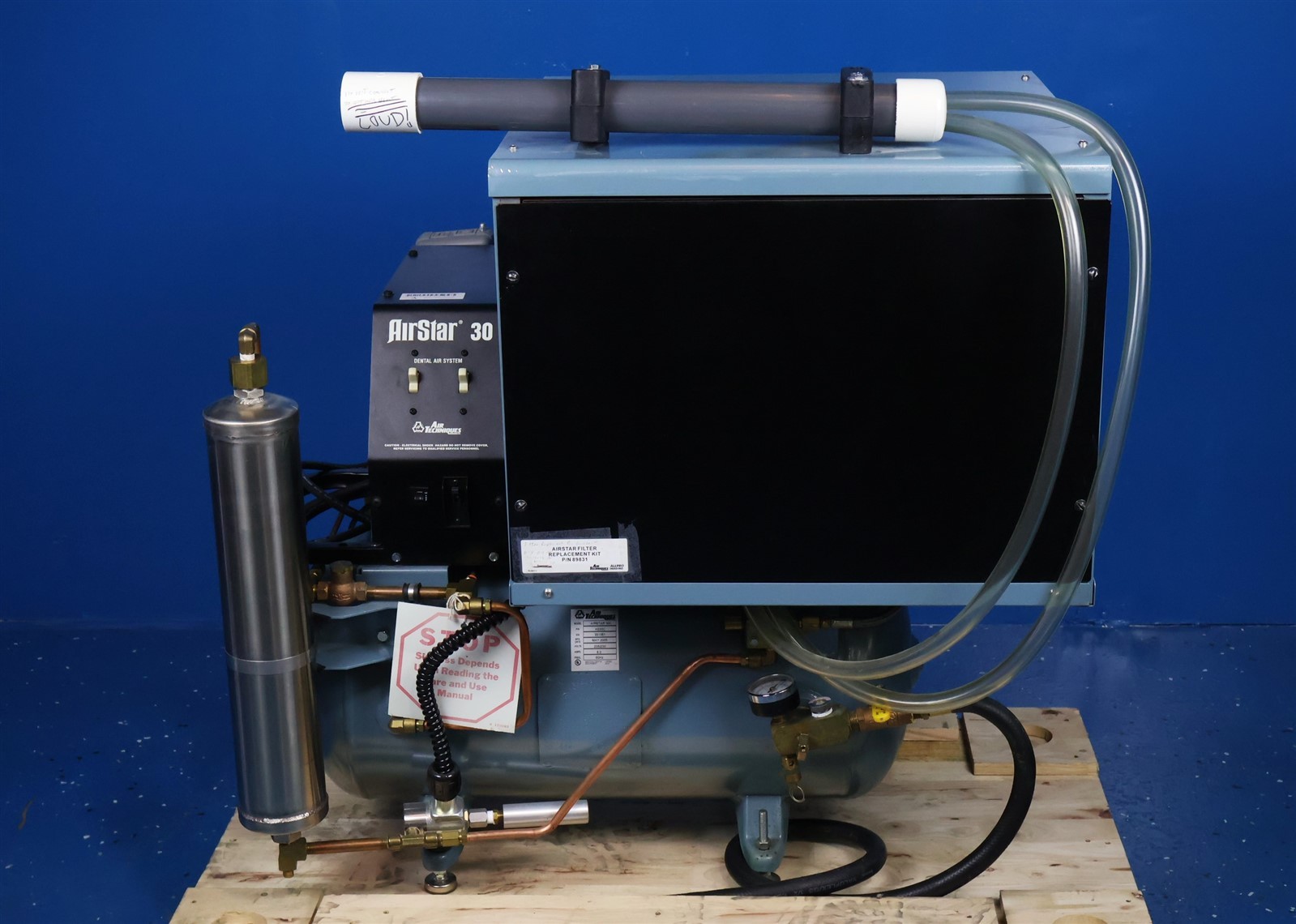 Air Techniques AirStar 30 Dental Oil-Free Air Compressor System SOLD AS IS