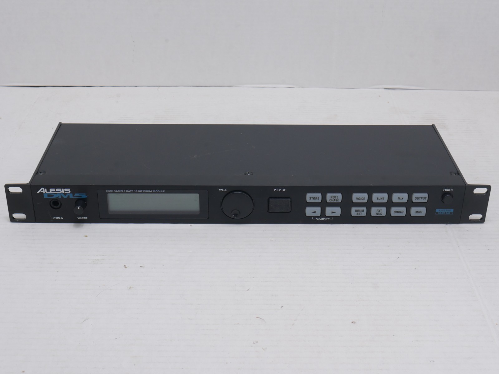 Alesis DM5 Electronic Drum Module Rackmount Machine - Tested Working!