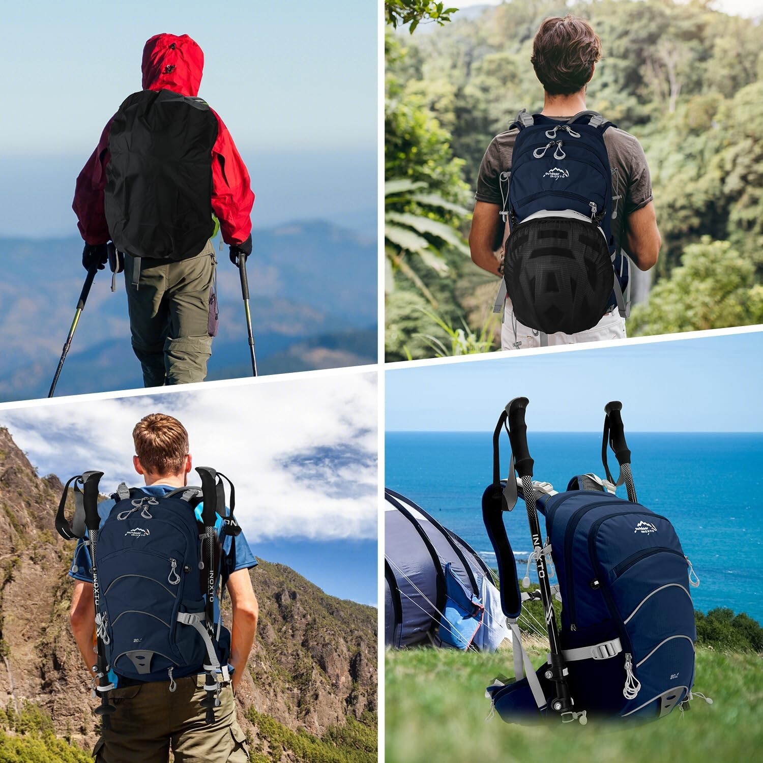 Hydration Pack ,20L Hydration Backpack, Hiking Internal Frame Backpacks with ...