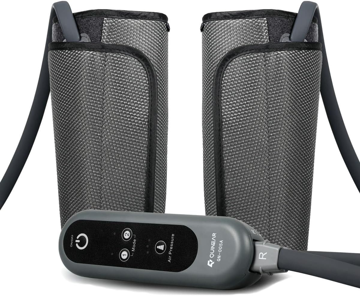 QUINEAR Air Compression Leg Massager for Circulation & Pain Relief QN-005A