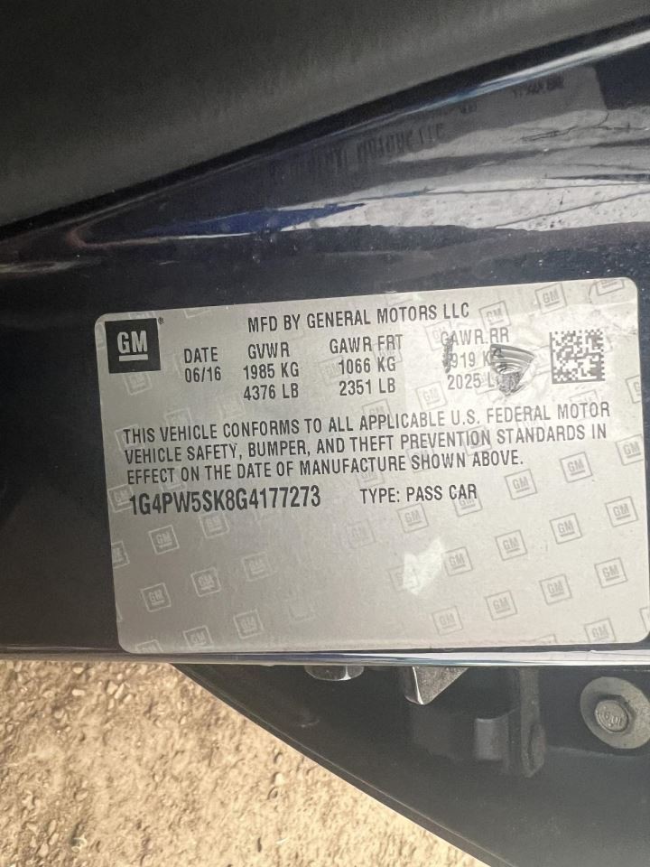Steering Column Floor Shift Without Pre-crash System Fits 16-17 VERANO 205933