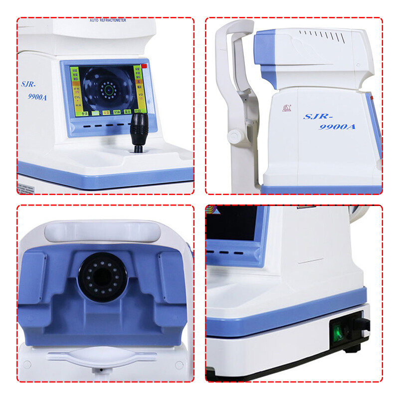 SJR-9900A LCD Touch Screen Automatic Refractometer Optical Instrument w/ Printer