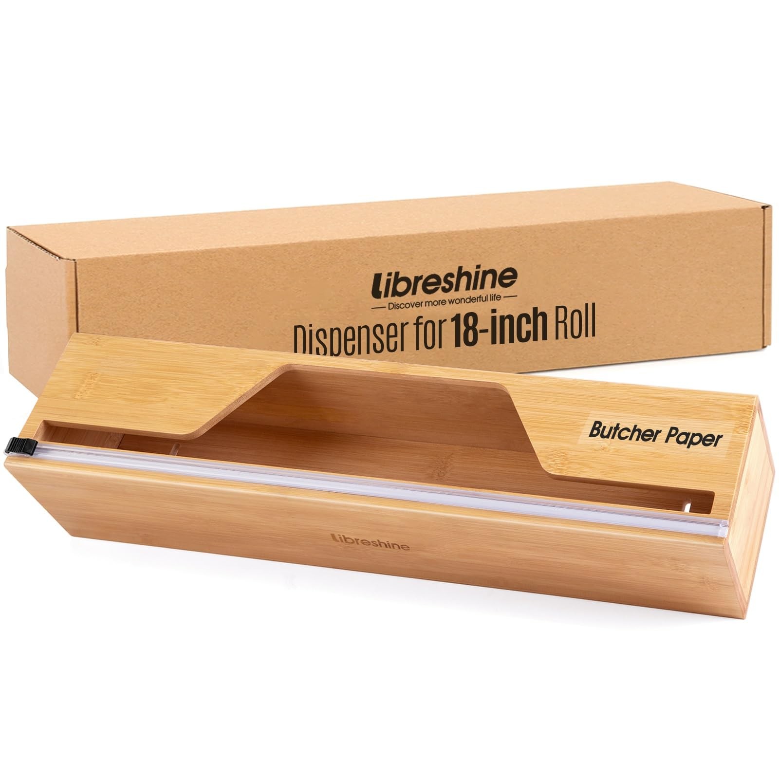 Libreshine Compact 18 Inch Foil Dispenser & Butcher Paper 18