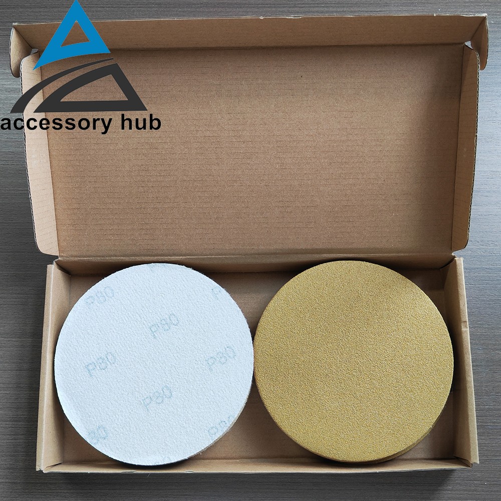 Hook & Loop 6'' Sanding Discs, Orbital DA Sander Paper Pads Accessoryhub US