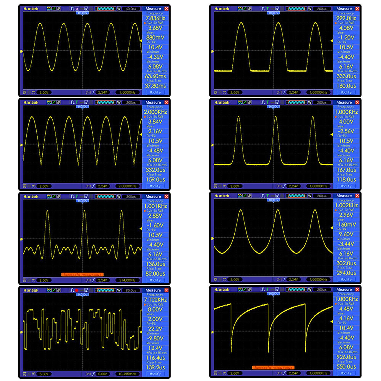 Portable DDS Function Generator 0.01Hz-500kHz 15 Wave Output LCD Display Unit