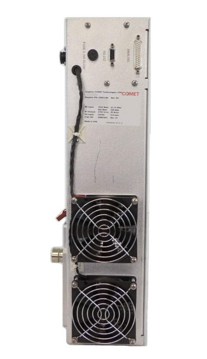 Comet Technologies 20081460 RF Match 3000W @ 27.12MHz Working Surplus