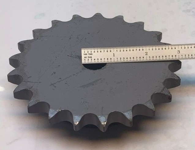 Sprocket 60B21 Roller Chain , Single Strand, Steel, 3/4" Minimum Bore