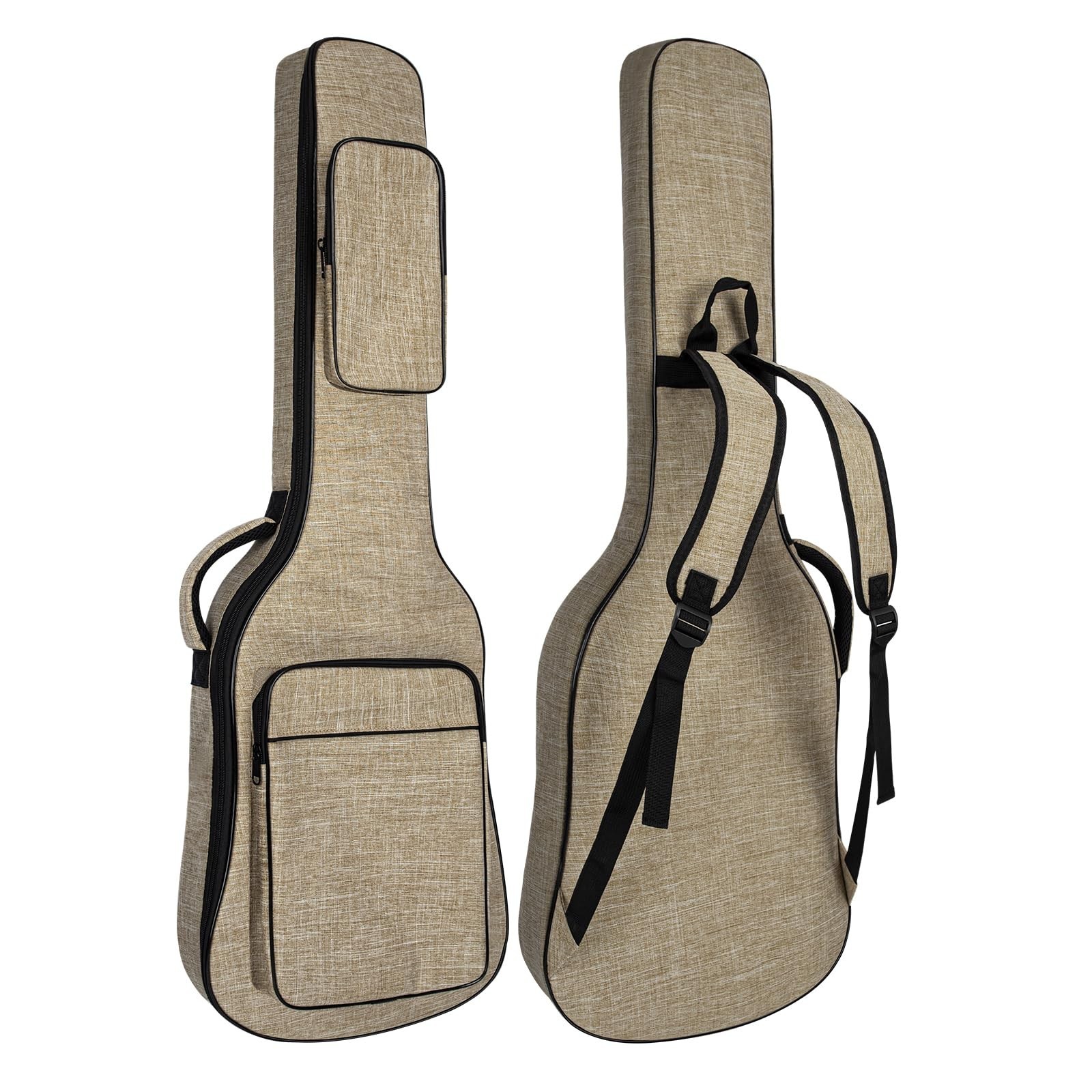 LETSROCK 39 40 41 Inch Electric Guitar Bag, Electric Guitar Gig Bag 0.38 Inch...