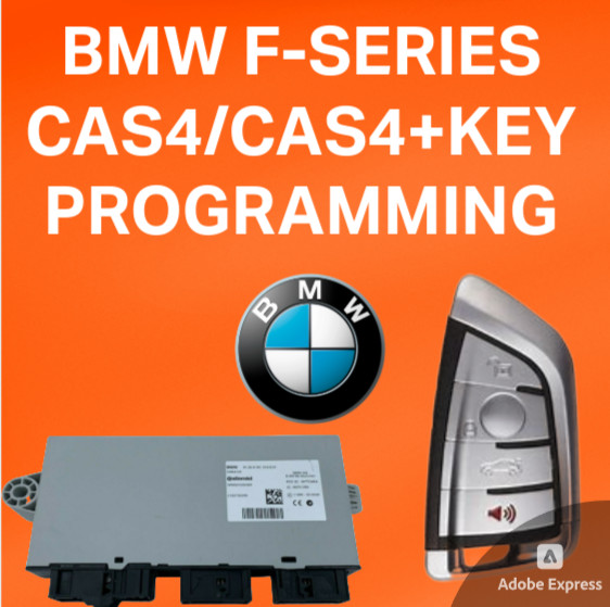 BMW Key Programming Service CAS4, CAS4+ F10, F01, F25, F30, and F15
