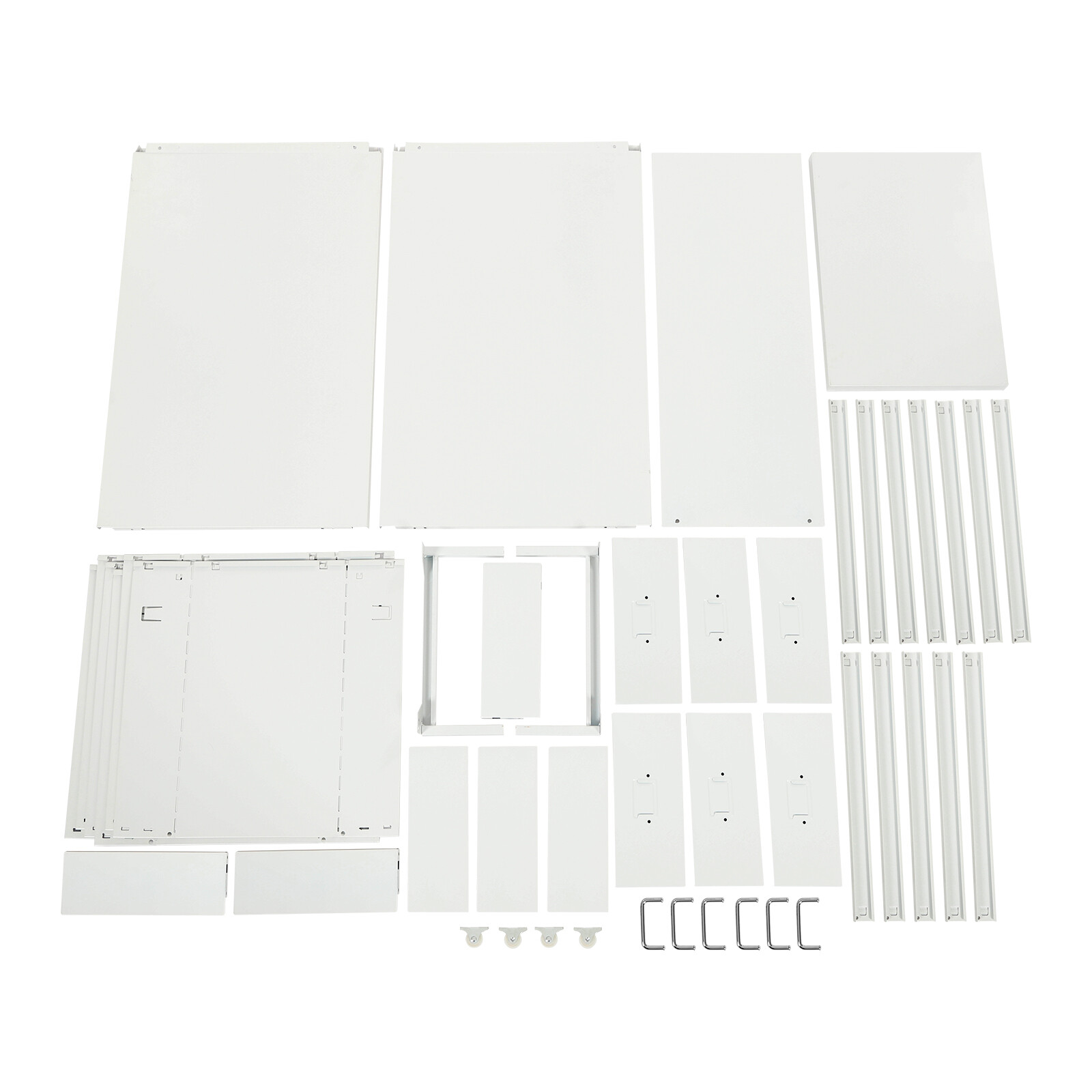 6-drawers Vertical File Cabinet Filing Cabinet Office Storage Organizer w/Wheels