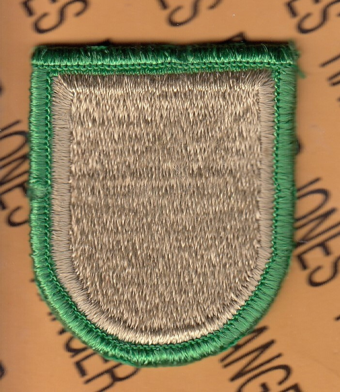600th Quartermaster Co. QM AERS Support S&S Airborne beret flash patch m/e