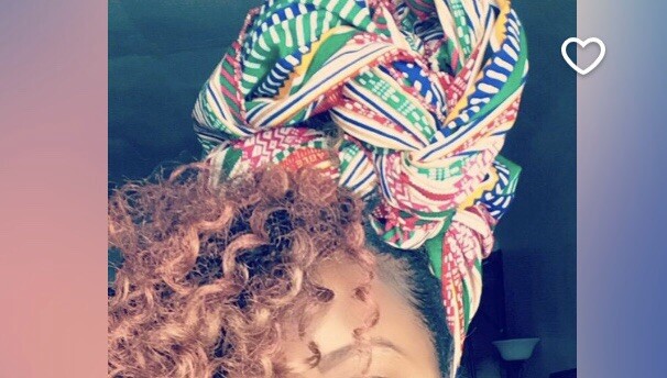Moracco African Print Head Wrap NWOT