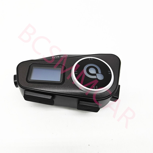 Motorcycle Intercom Helmet Bluetooth Headset Earphone Waterproof For Android/iOS