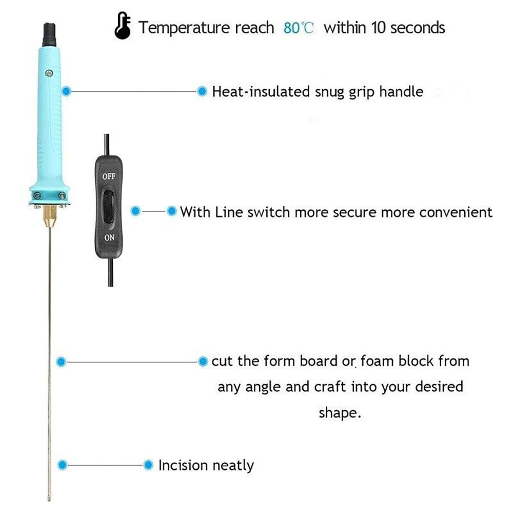 Knife Foam Cutter 15W Electric Styrofoam Cutting Pen Foam Cutting Machine Hot ##