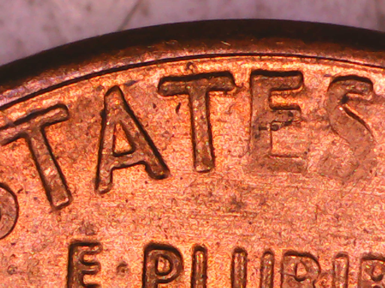 TWO ERRORS, 1986-P LINCOLN MEMORIAL CENT RD DIE CRACK & DDR P-274