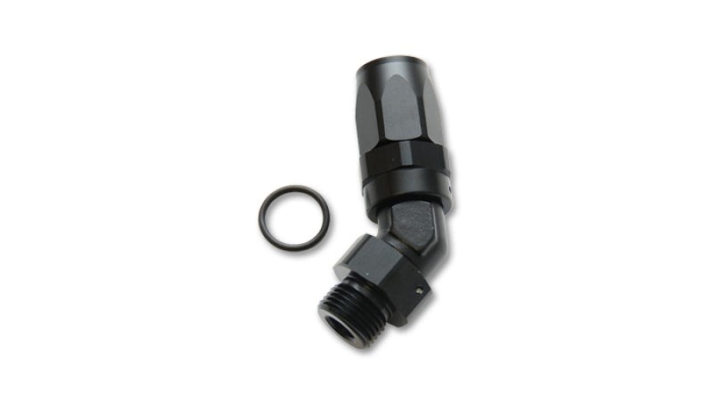 Vibrant 24405 Male -8AN 45 Degree Hose End Fitting - 3/4-16 Thread (8)