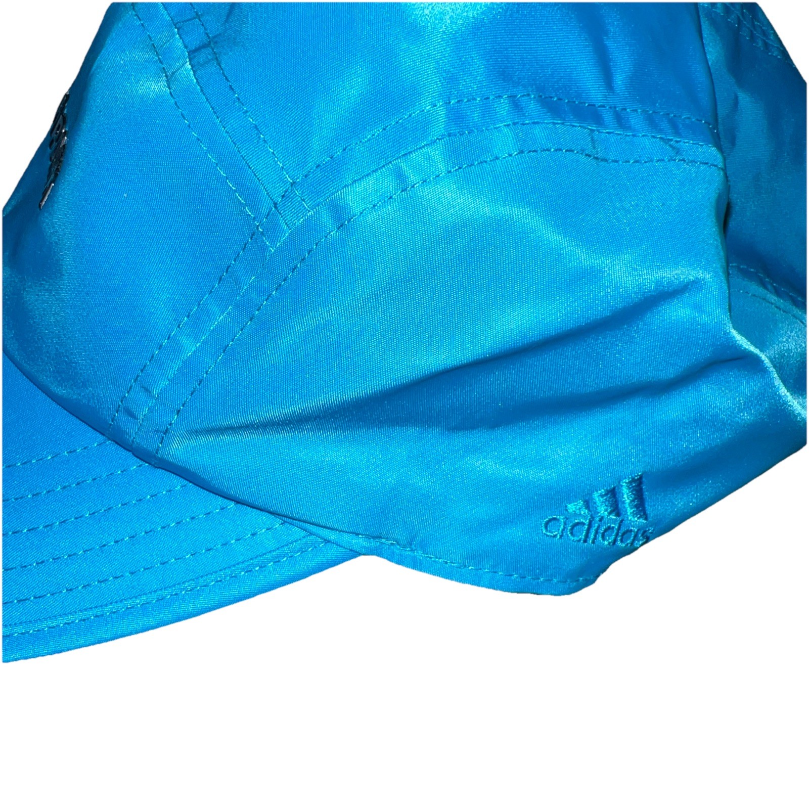 IVY PARK Adidas Five Panel Strapback Hat By Beyonce Blu Ivy Blue
