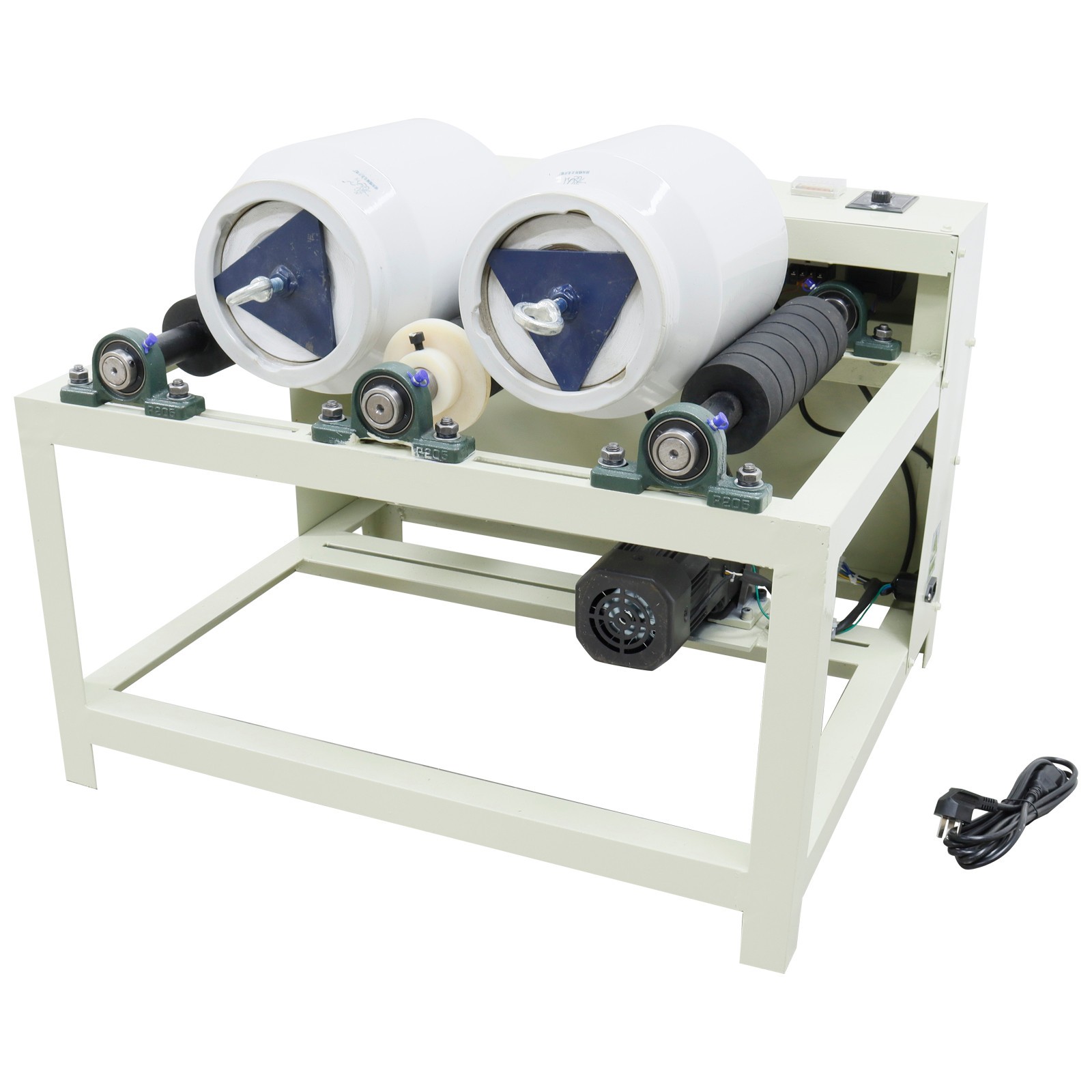 2x5L Ceramic Jar Ball Mill 220V Lab Horizontal Ceramic Ball Mill Machine