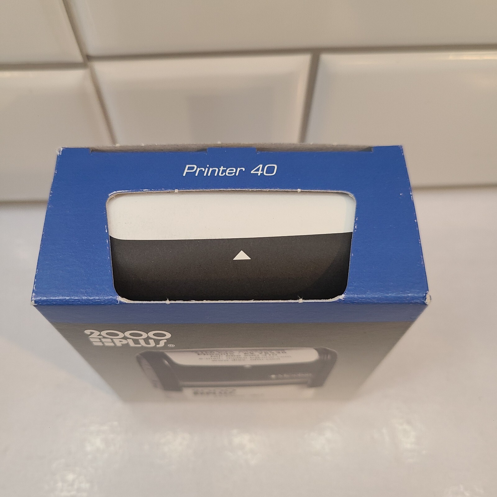 2000 Plus Printer 40 Custom Message Stamp Self-Inking Printer 1-5/16" x 2-3/8"