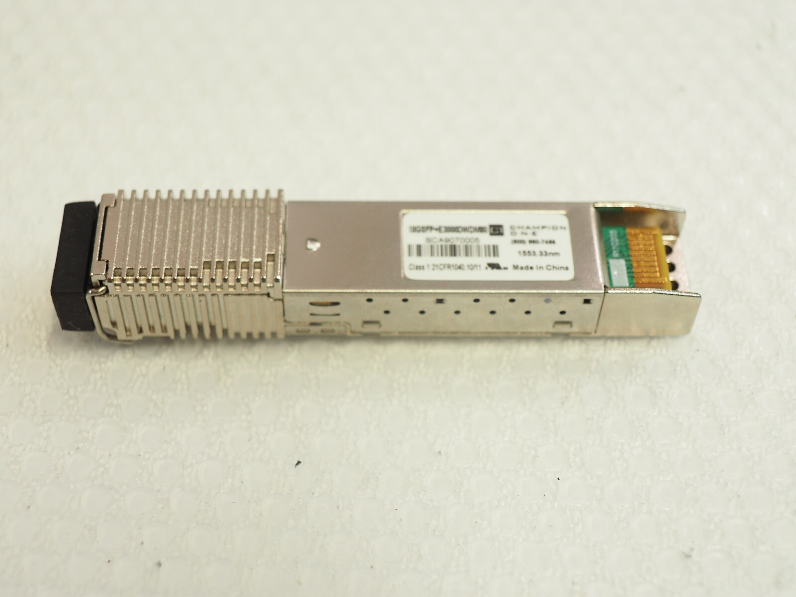 CHAMPION ONE 10GSFP+E3100DWDM80 1553.33nm Transceiver Module
