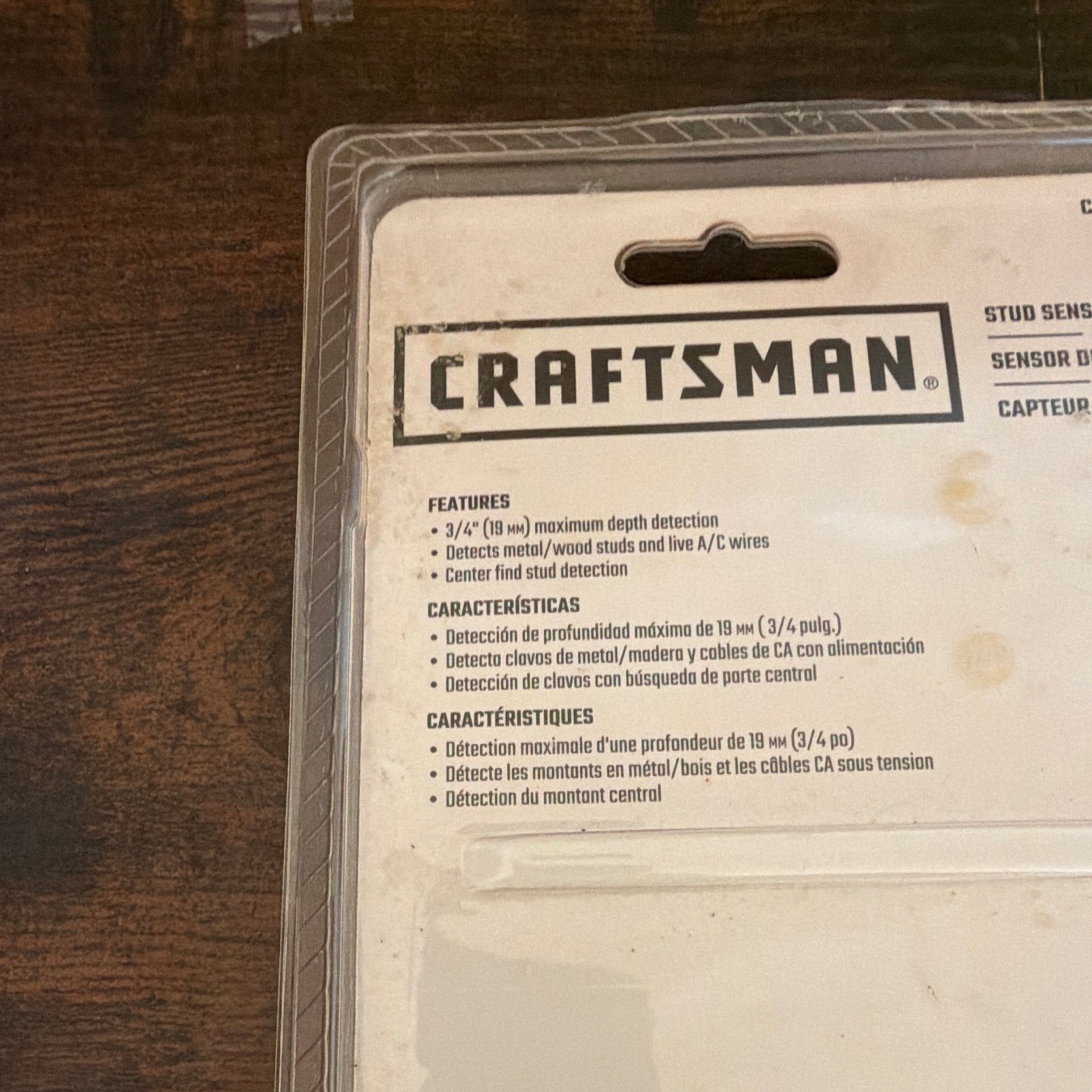 Craftsman CMHT77620 Stud Sensor Center Find & Live Wire Detection