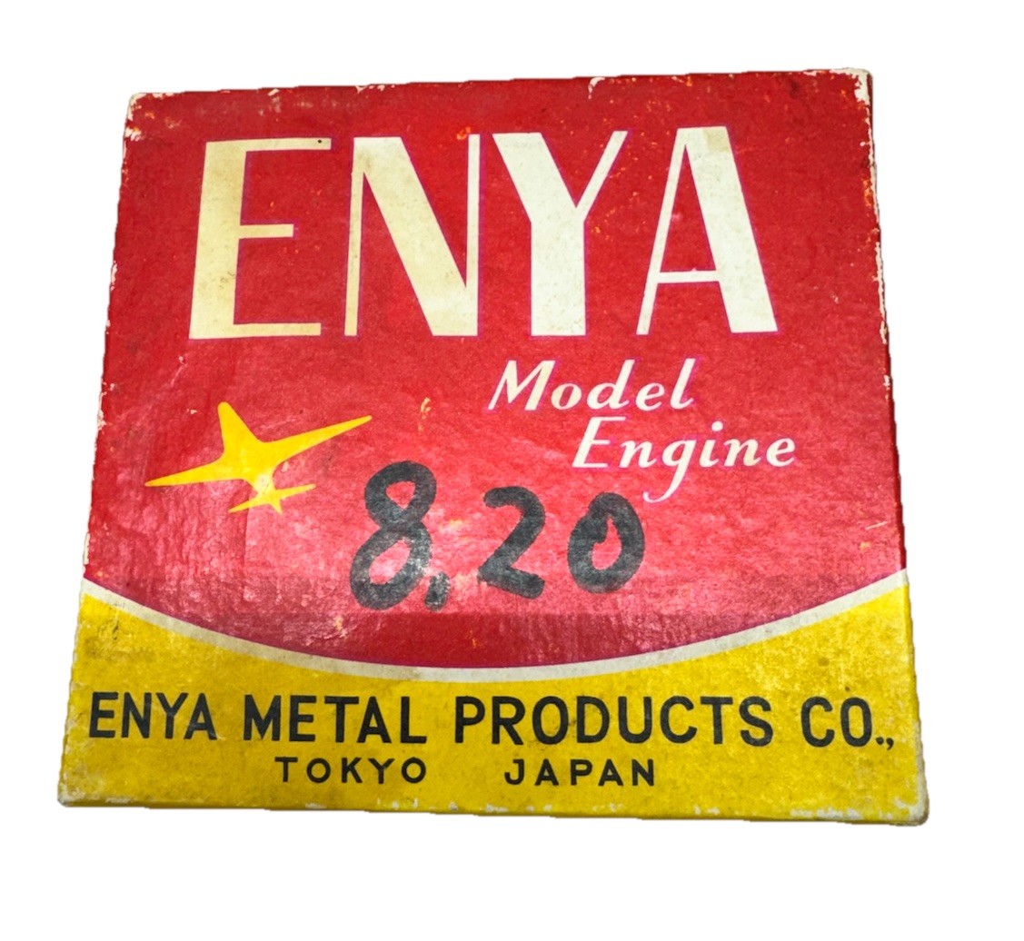 Vintage Enya 29 8B TV RC CL glow Nitro Airplane Engine BOX ONLY