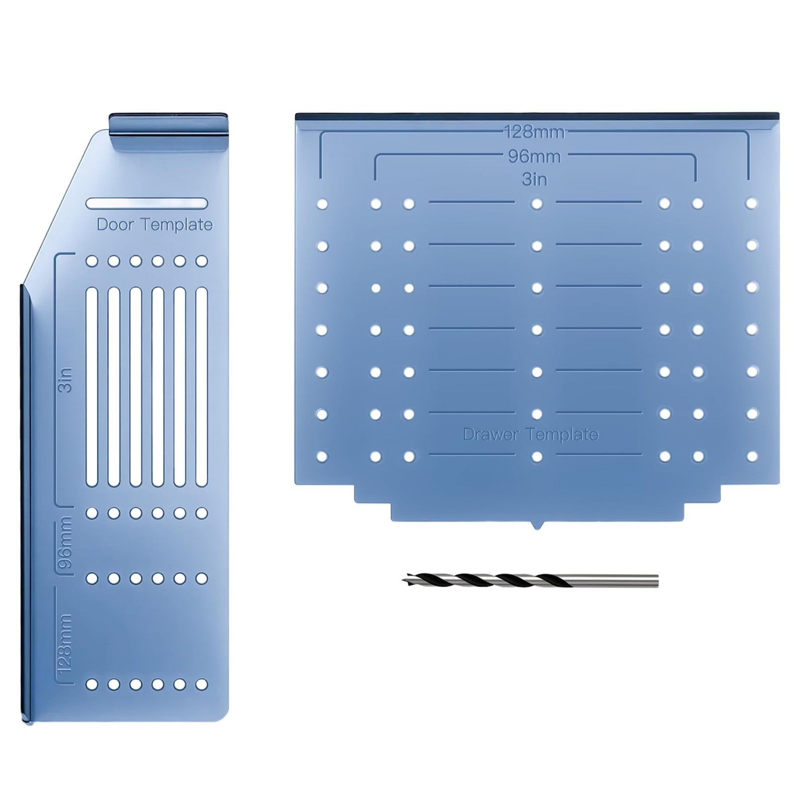 Drill Mounting Template for Kitchen Cabinet Pulls Kitchen Handles,1 Pack | Dr...