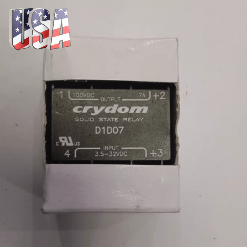 1PCS New CRYDOM D1D07 Solid State Relay, 3.5-32V