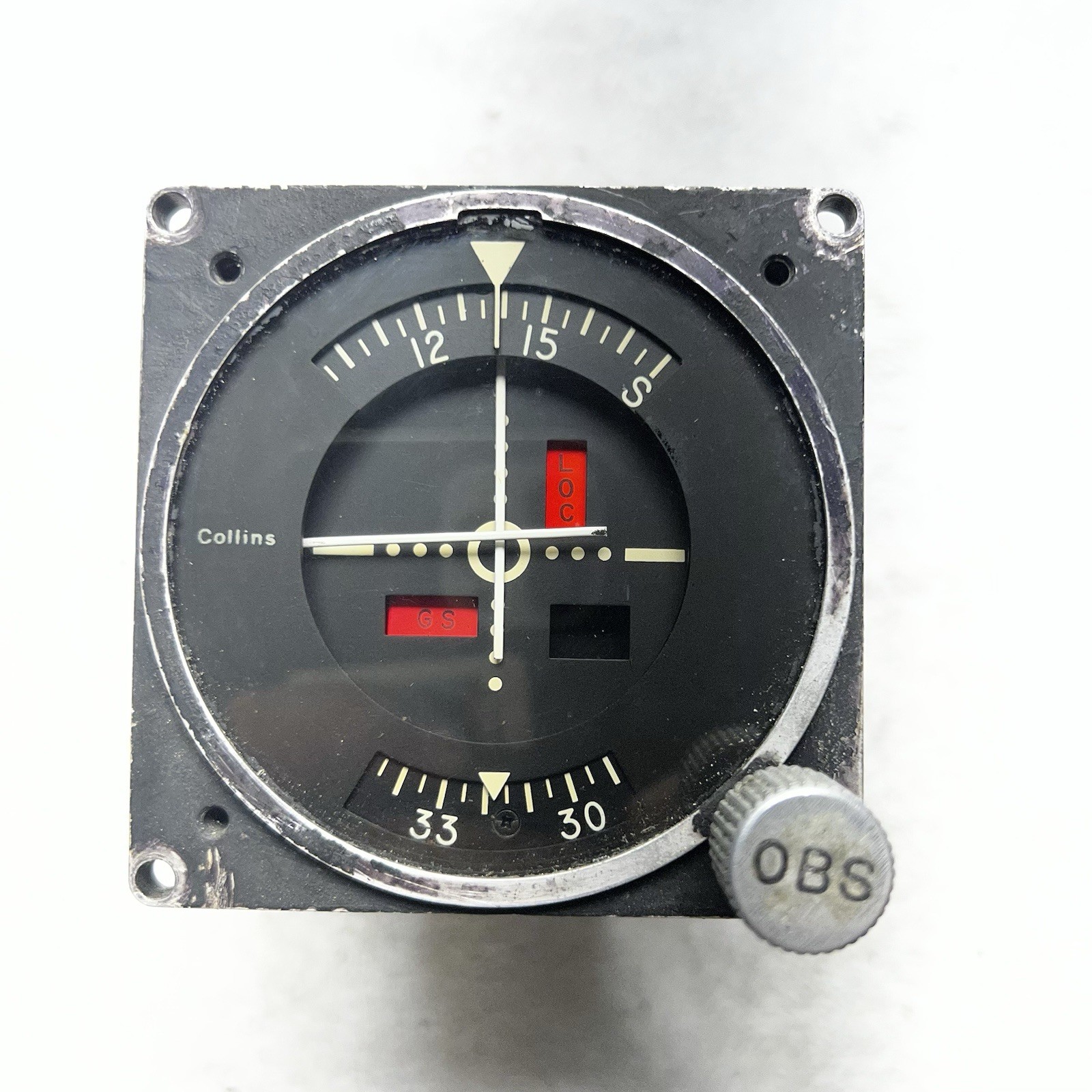Collins Course Indicator PN: 522-3306-011 Type 331H-3G
