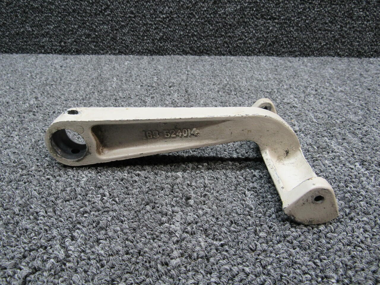 CAST: 169-524014 (USE: 169-524014-1) Beechcraft A23 Rudder Pedal Arm
