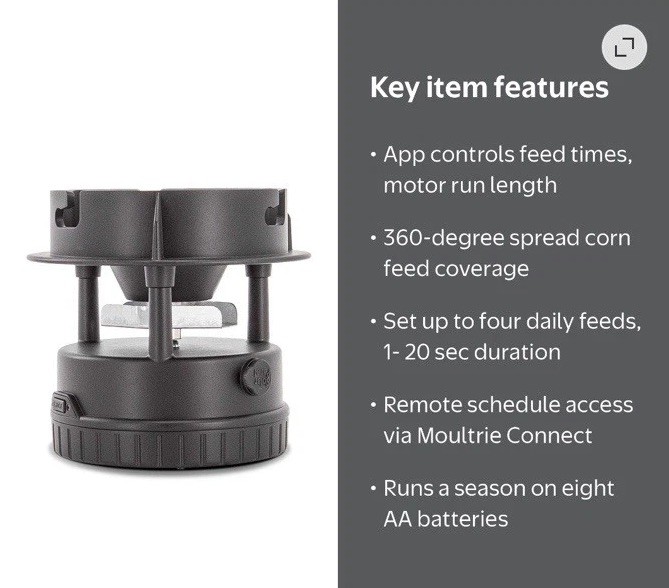 All-In-One II Feeder Kit With Bluetooth Control and 360-Degree Feed Coverage