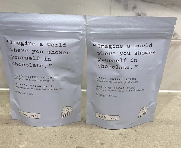 Lot of 2 Frank Body Cacoa Coffee Scrubs, Exfoliator for smooth glowing skin 🚿
