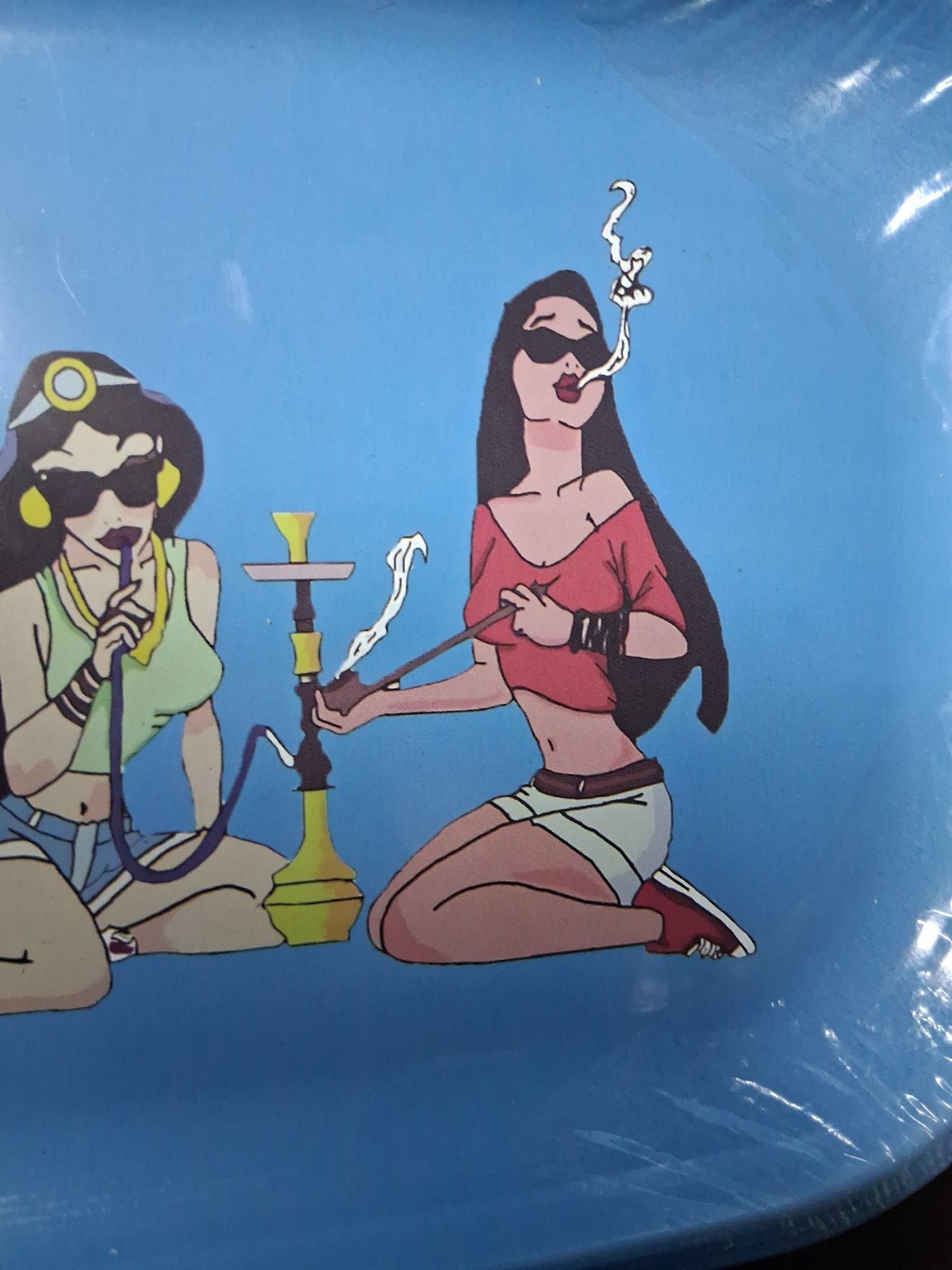 Character Rolling Tray- Blue
