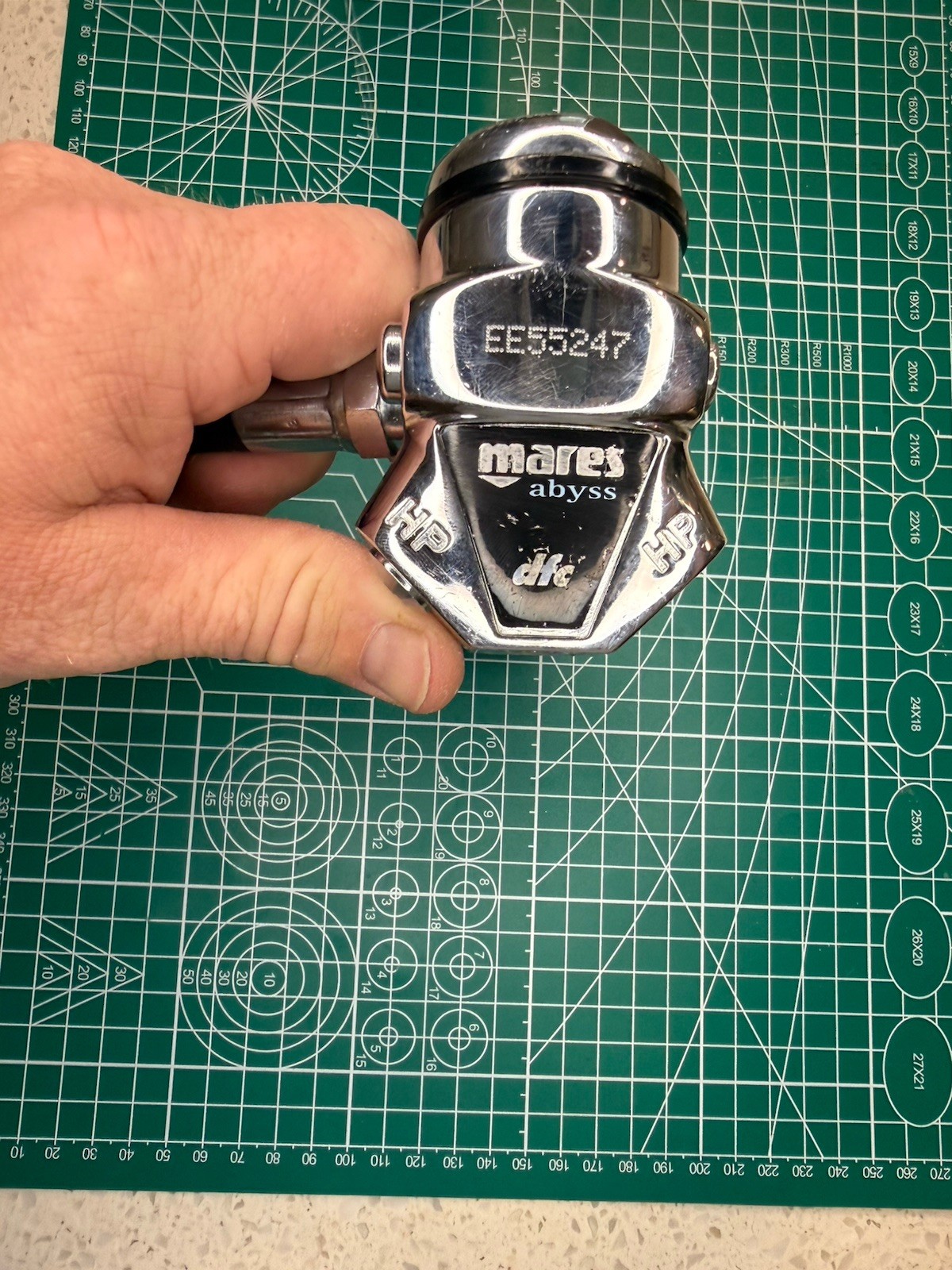 Mares MR22 Abyss DFC Scuba Diving Regulator - Yoke