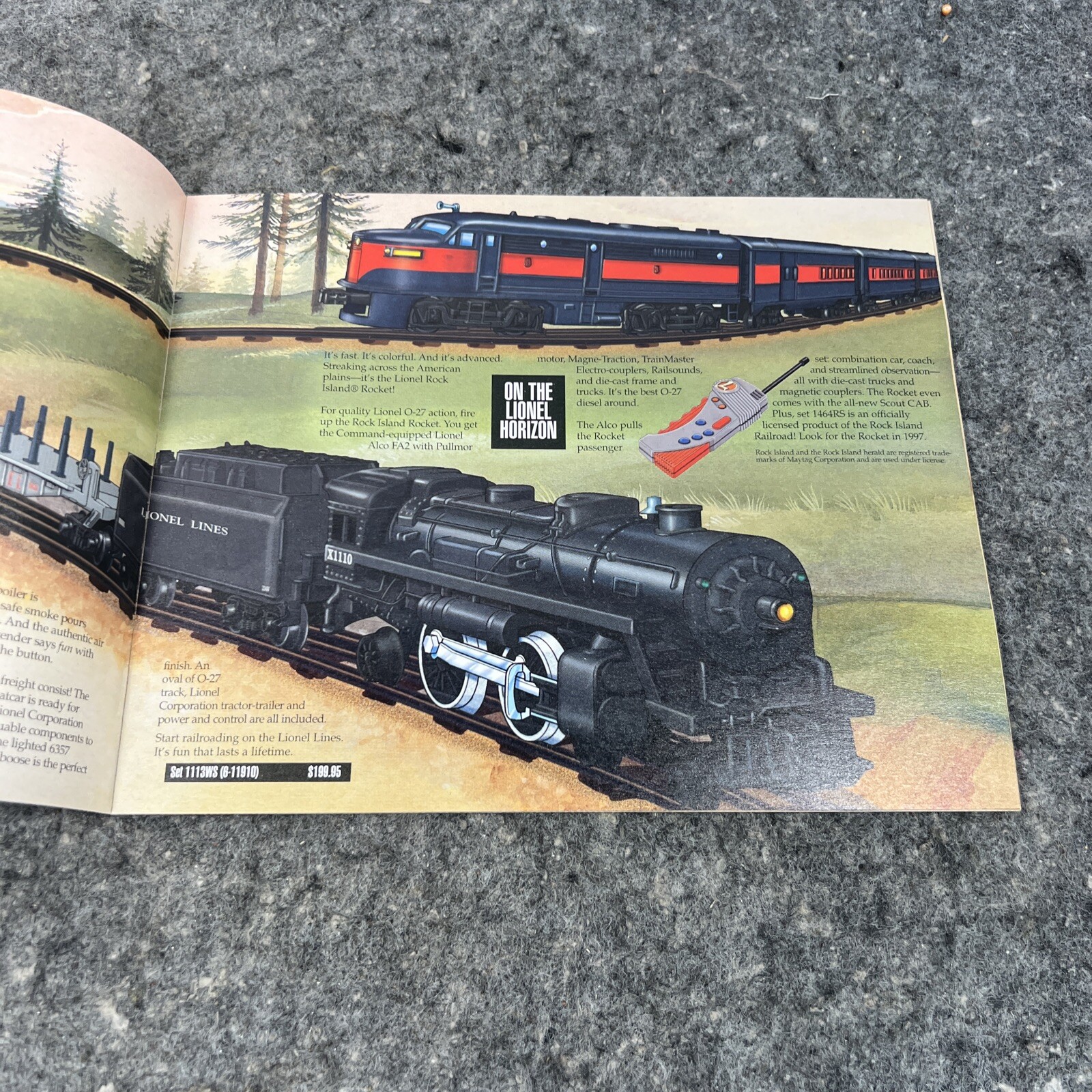 1996 Lionel Trains Corporation Catalog