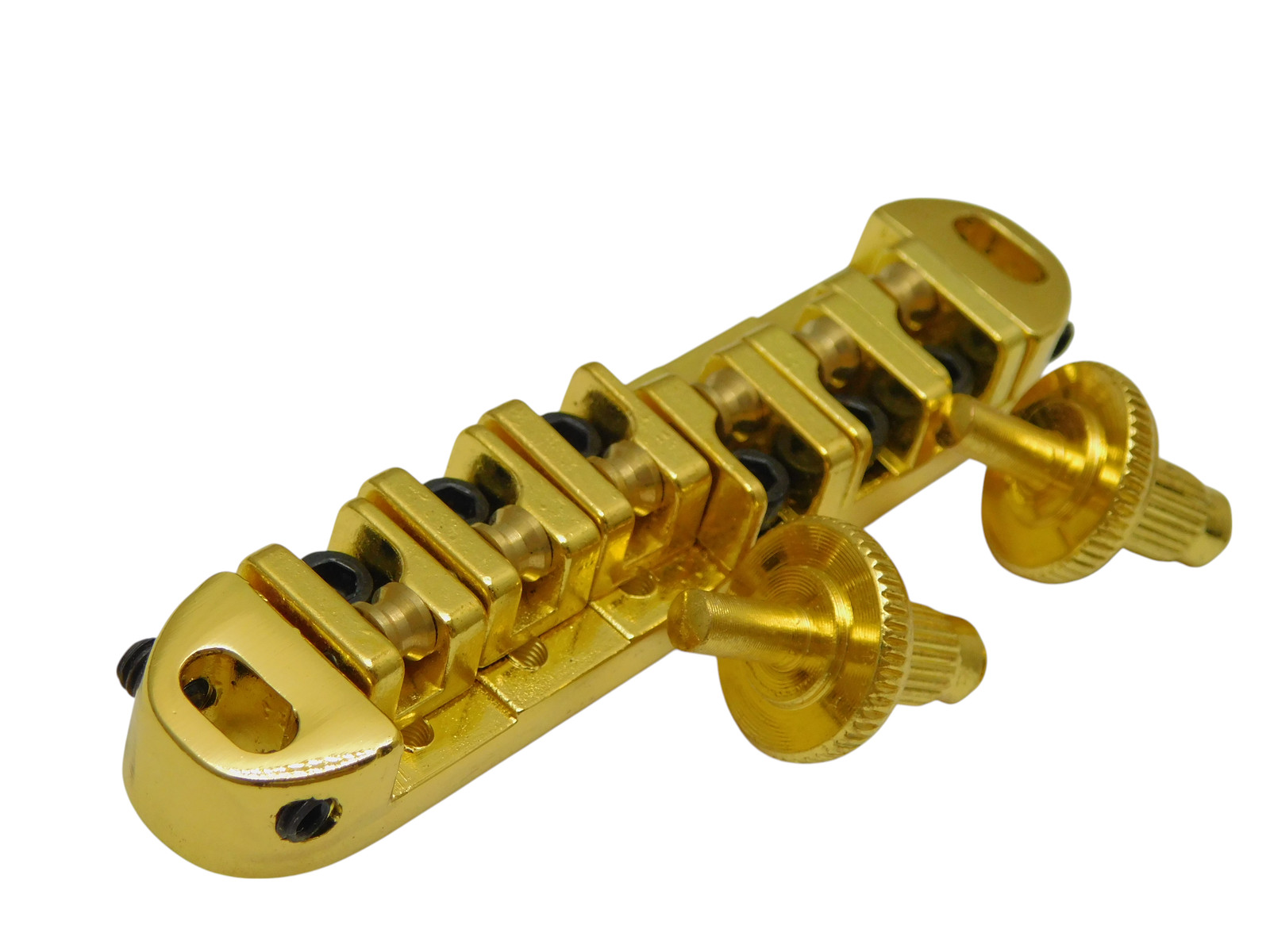 LOCKING ROLLER Bridge Gibson Les Paul Guitar-Gold Small Post