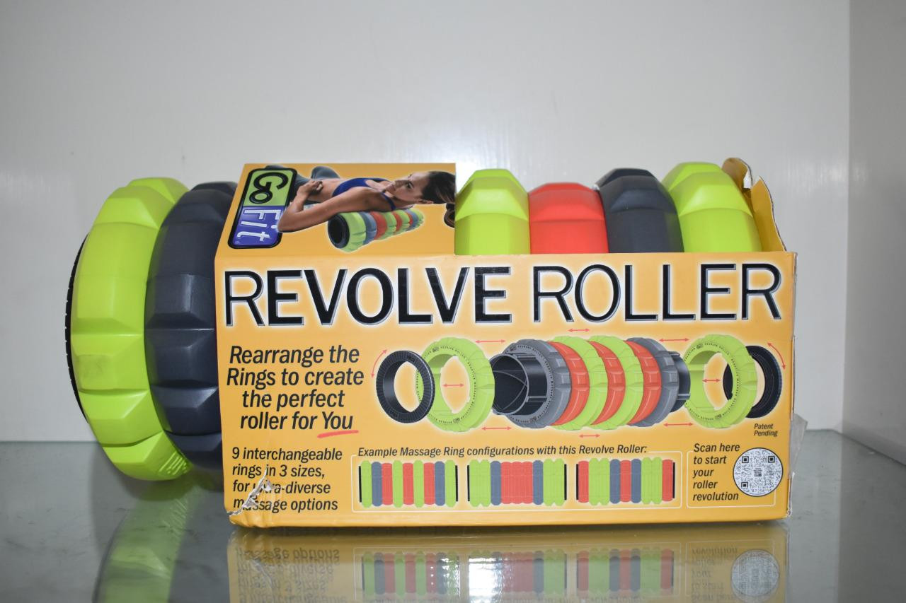 GoFit Revolve 9 Adaptive Roller Massage Ring Multicolor GF-REV-423 NIB