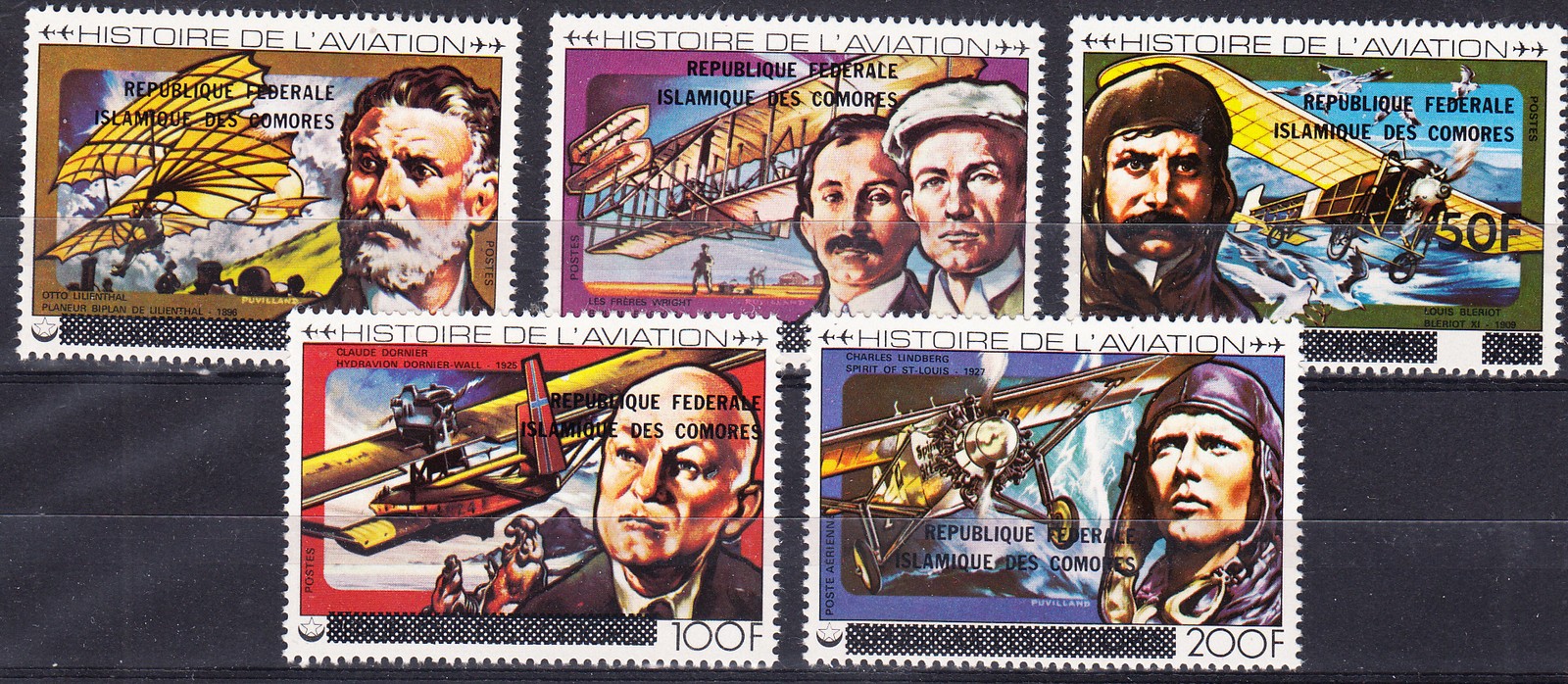 W COMORO 0429-433 REPUBLIQUE ON AVIATION HISTORY