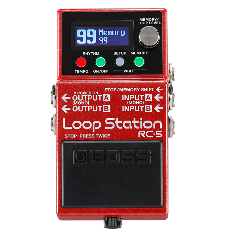 Boss RC-5 Loop Station Phrase Recorder Guitar Effects Pedal