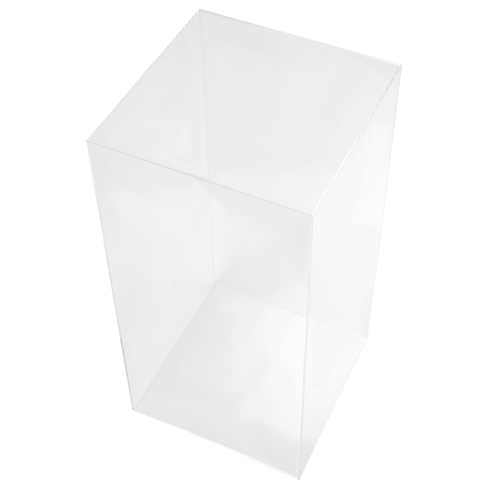 24" Large Acrylic Display Case Dustproof Clear Box Action Figures Case Organizer