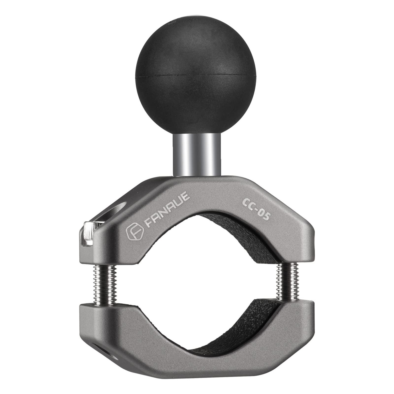 CC-05 Aluminum Handlebar Clamp Mount U-bolt Base Compatible with RAM Mounts B...