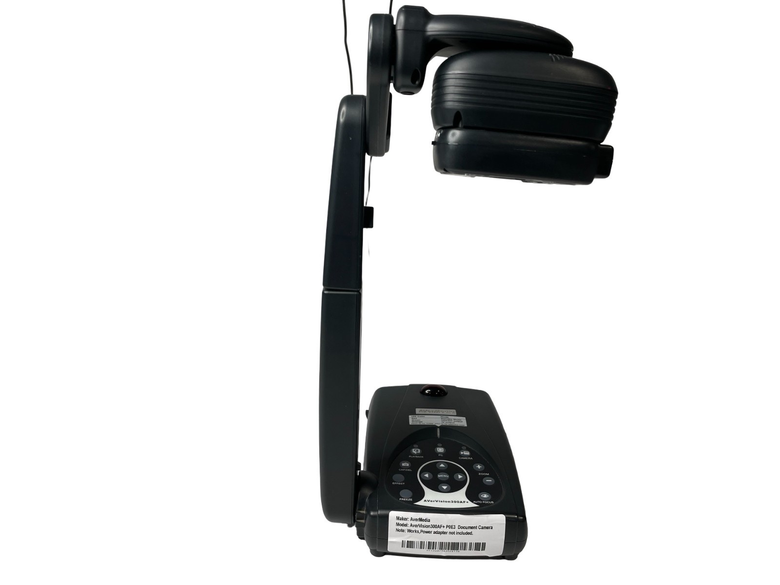 Used AverVision 300AF+P0E3 Document Camert Camera Presentation System. No AC