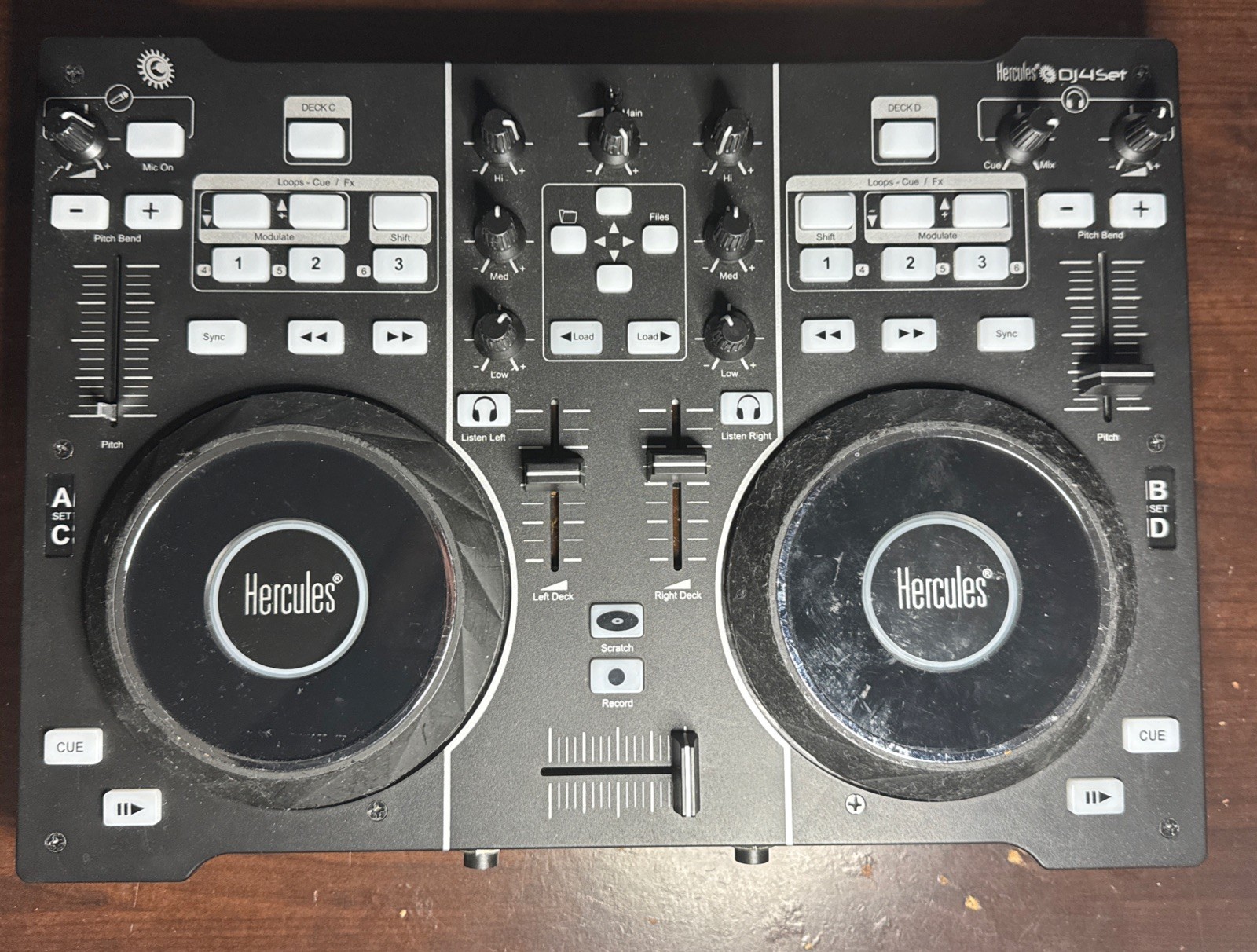 Hercules DJ 4Set Audio Controller Unit Only