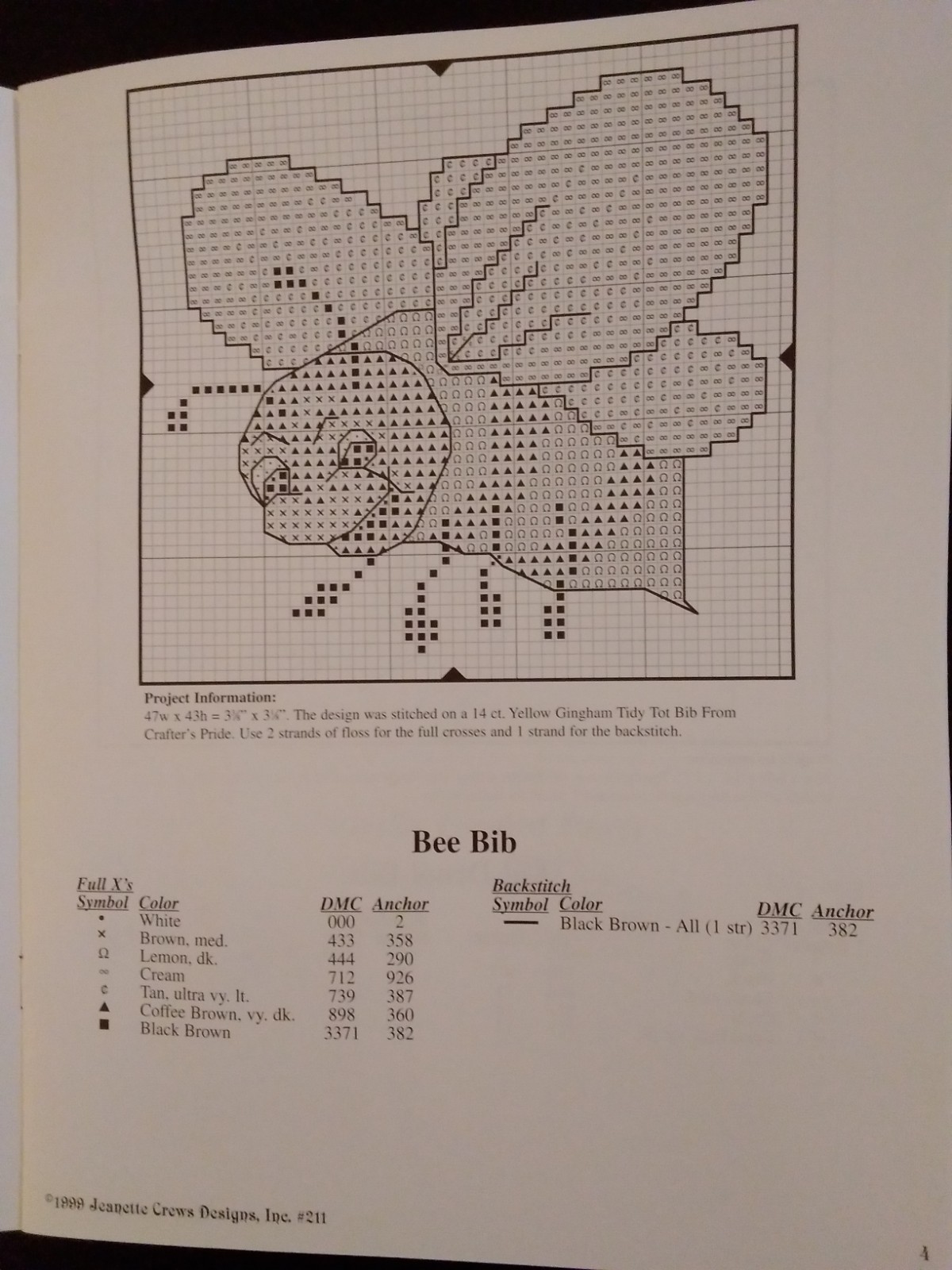 TGIF "CUTE AS A BUG" 11 CROSS-STITCH PROJECTS BOOKLET #211