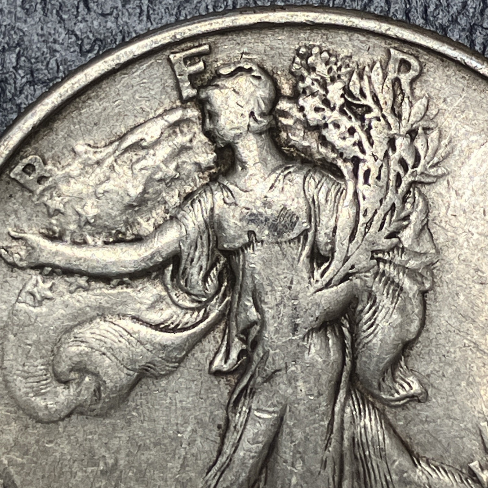 1937 50C Walking Liberty Half Dollar