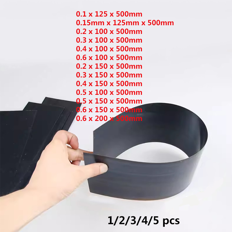 65Mn SpringSteel Plate Sheet Thick 0.1~0.6mm Wide 100/125/150mm Metal Panel 0.5m