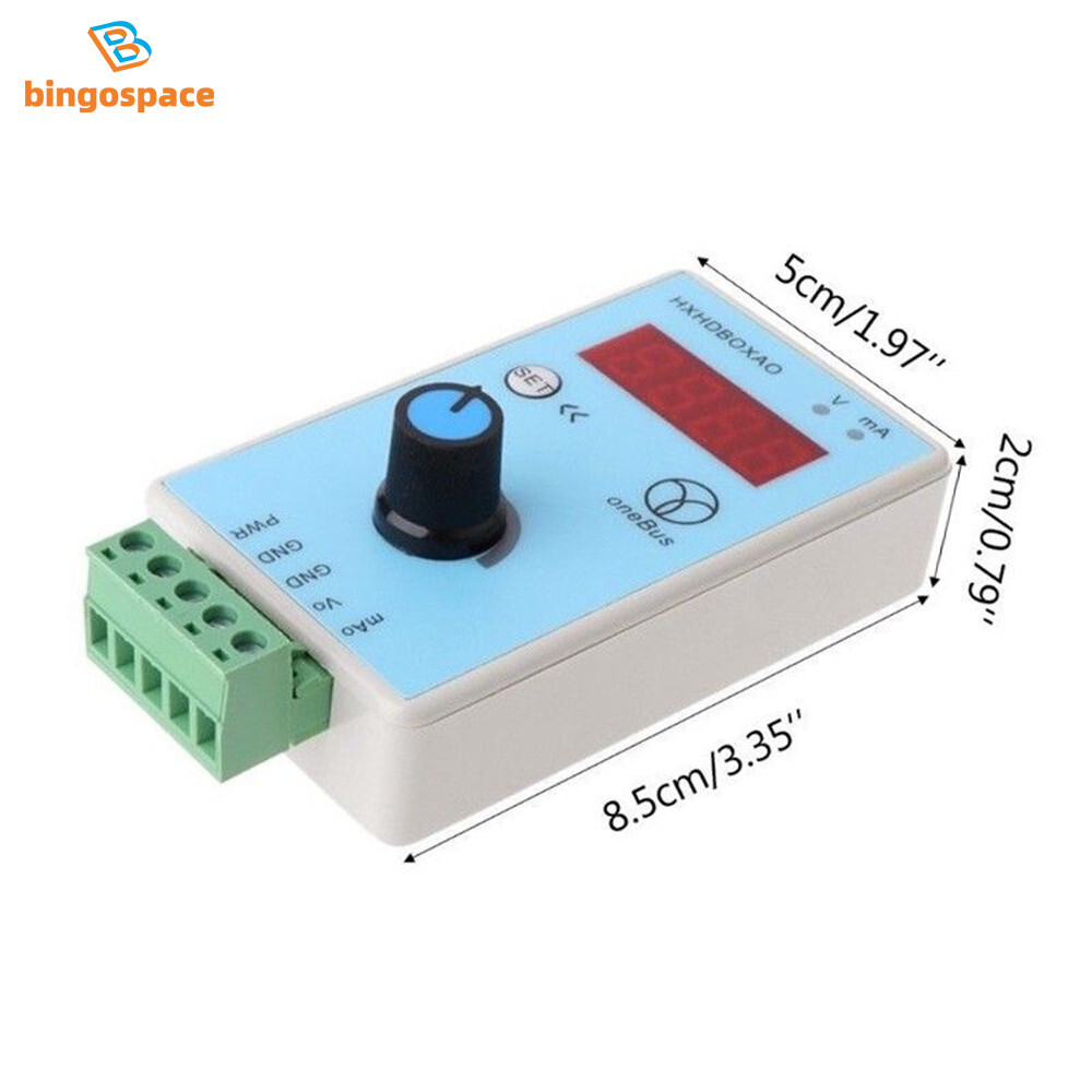 DC 15-26V Adjustable Current Voltage Analog Simulator Output Signal Generator