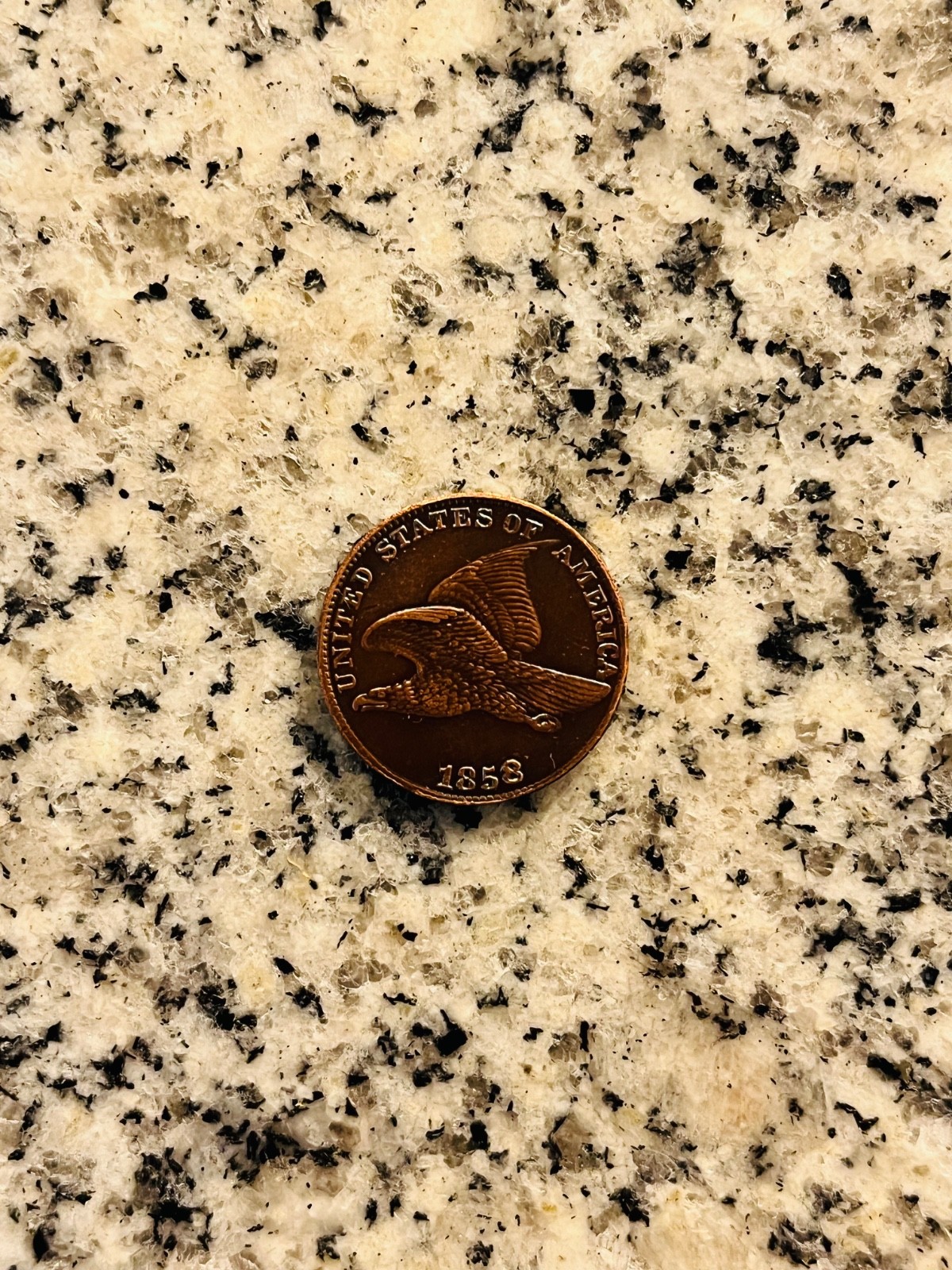 1858 Flying Eagle Novelty/Souvenir Cent