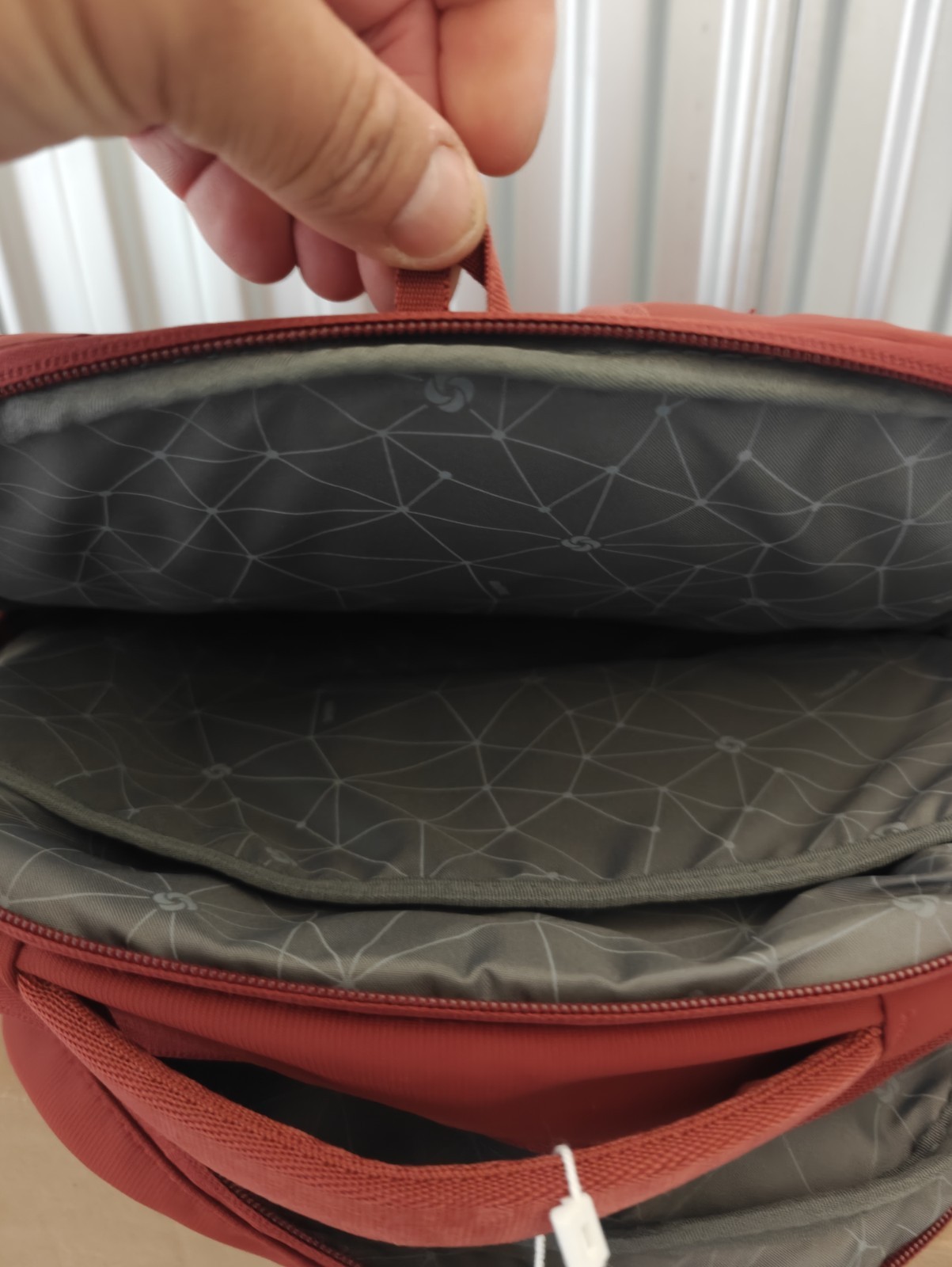 Samsonite Backpack Mars Red ,15.6 Laptop Pocket