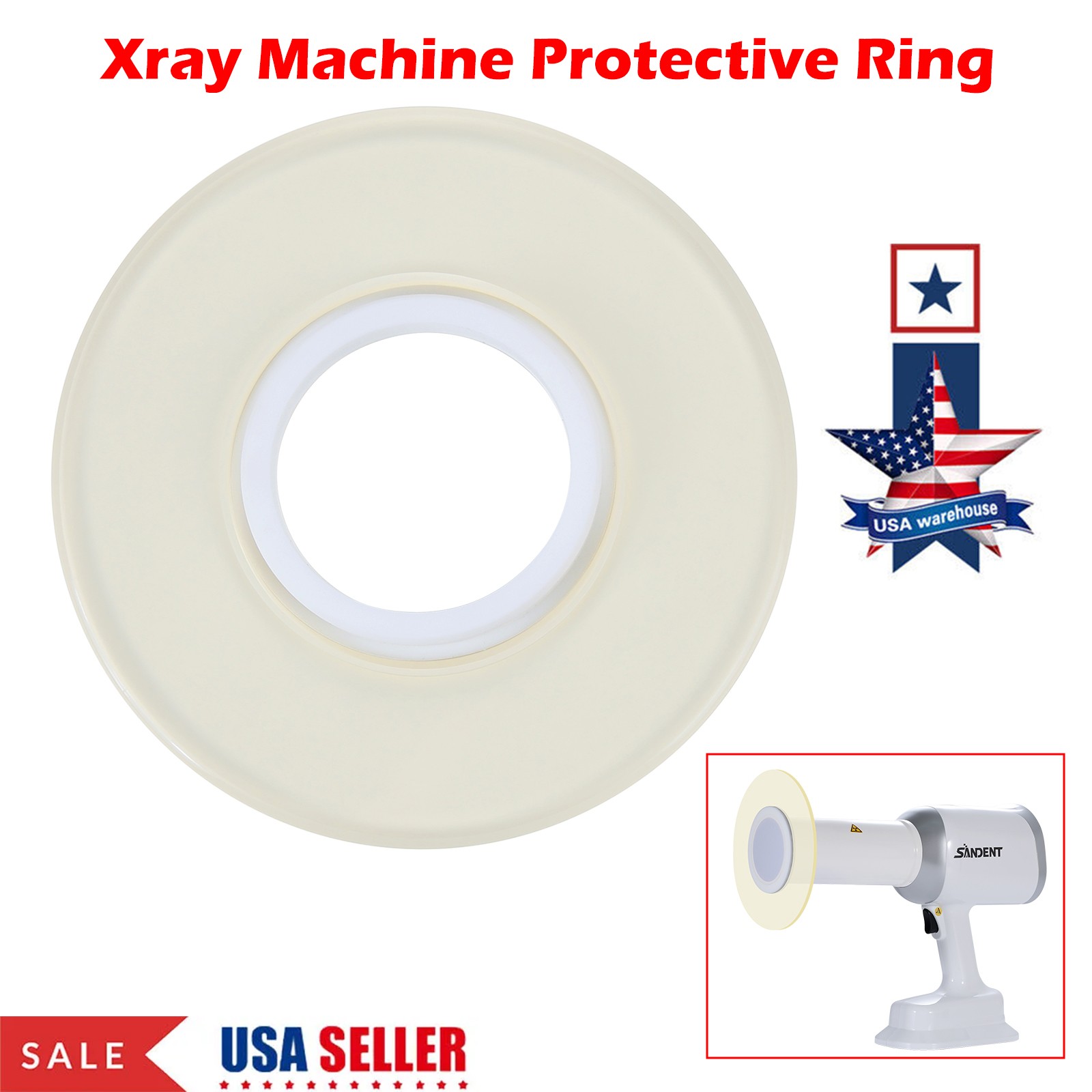 Dental Scatter Shield Ring Protective Shield for SANDENT X Machine Ray po